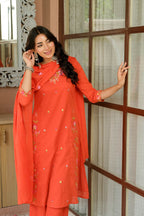 AMBER ROYAL FLORAL SUIT SET