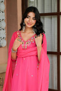 PETAL PINK MIRROR SUIT SET
