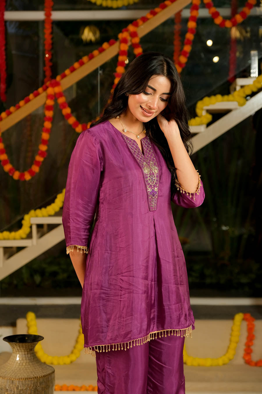 ROYAL JAMUNI SILK CO-ORD SET