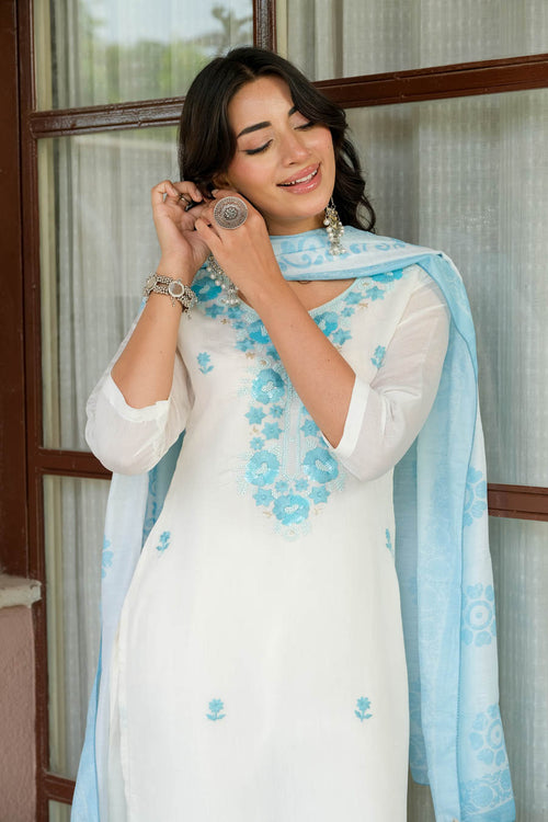 IVORY MEERA NOOR SUIT SET