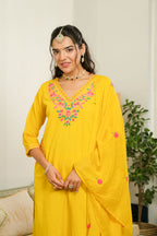 ROYAL SUNFLOWER SUIT SET