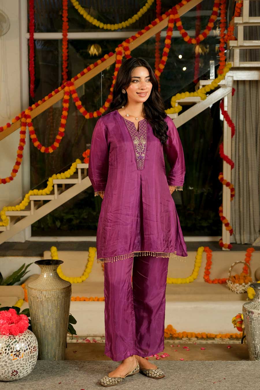 ROYAL JAMUNI SILK CO-ORD SET