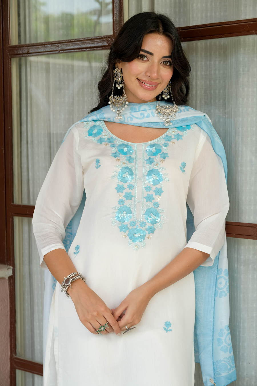 IVORY MEERA NOOR SUIT SET