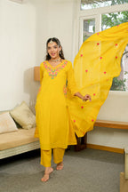 ROYAL SUNFLOWER SUIT SET