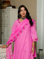 FLORAL BLOOM PINK SUIT SET