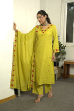 FLORAL BLOOM GARDEN SUIT SET