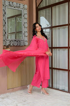 PETAL PINK MIRROR SUIT SET