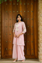 BLUSH PINK FLORAL CO-ORD SET